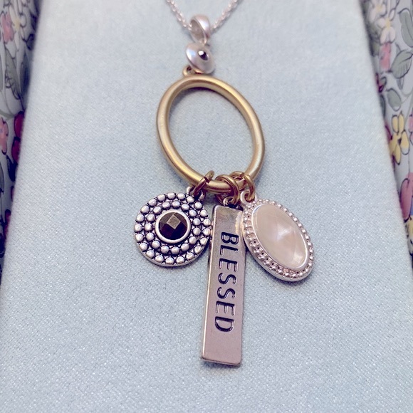 Lucky Brand Blessed necklace NWT 30” chain with 2” extender - Picture 1 of 16